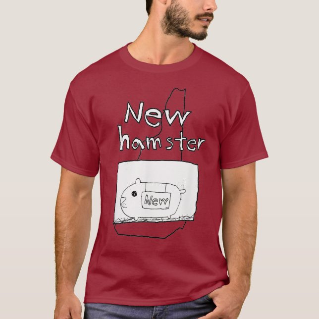 New Hamster New Hampshire T-Shirt (Front)