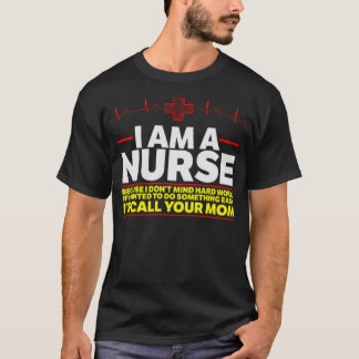 New Hard Working Nurse quotes  T-Shirt