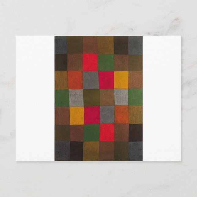 New Harmony by Paul Klee Postcard (Front)