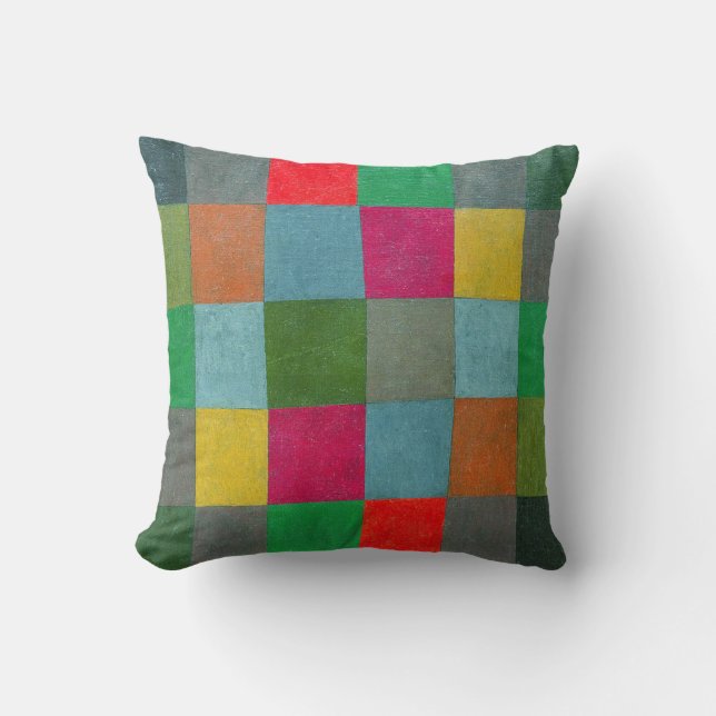 New Harmony, Paul Klee Cushion (Front)