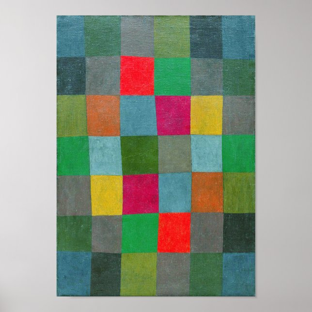 New Harmony, Paul Klee Poster (Front)