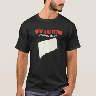 New Hartford Connecticut USA State America Travel  T-Shirt