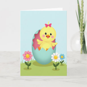 New Hatchling Arrival Announcement Card