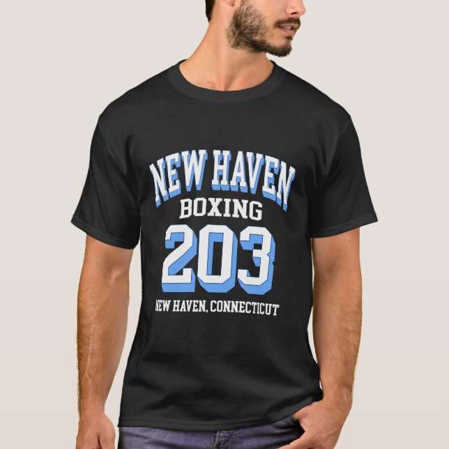 New Haven Area Code 203 For Proud 2A Supporters T-Shirt (Front)