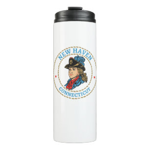 New Haven Connecticut Colonial Thermal Tumbler