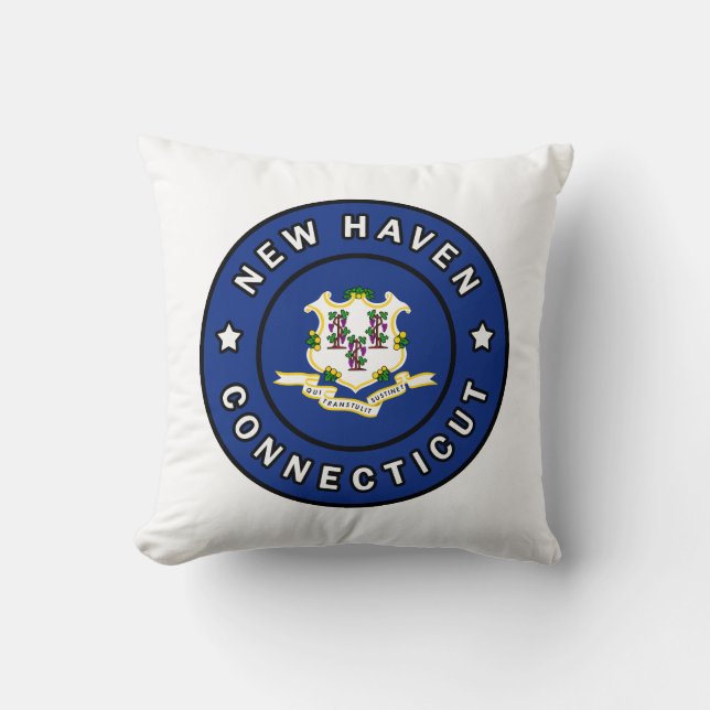New Haven Connecticut Cushion (Front)