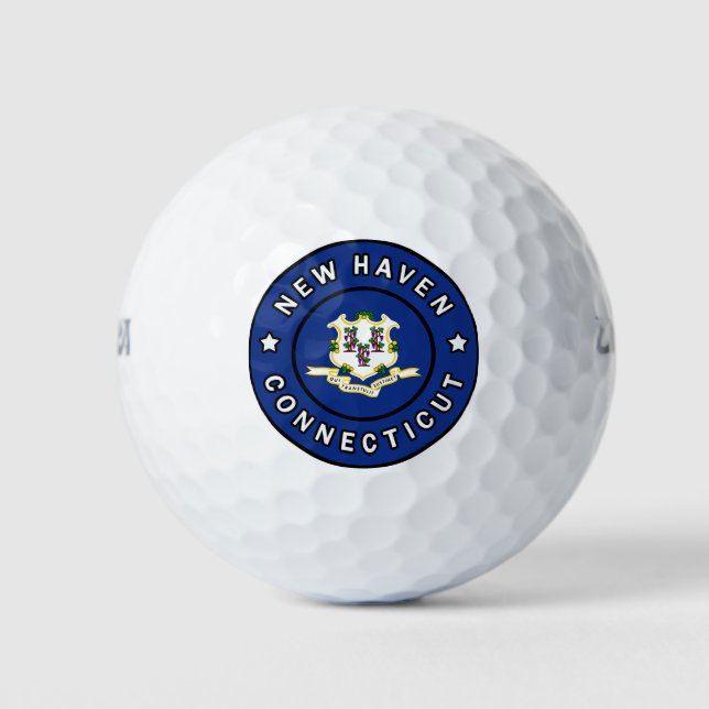 New Haven Connecticut Golf Balls (Front)