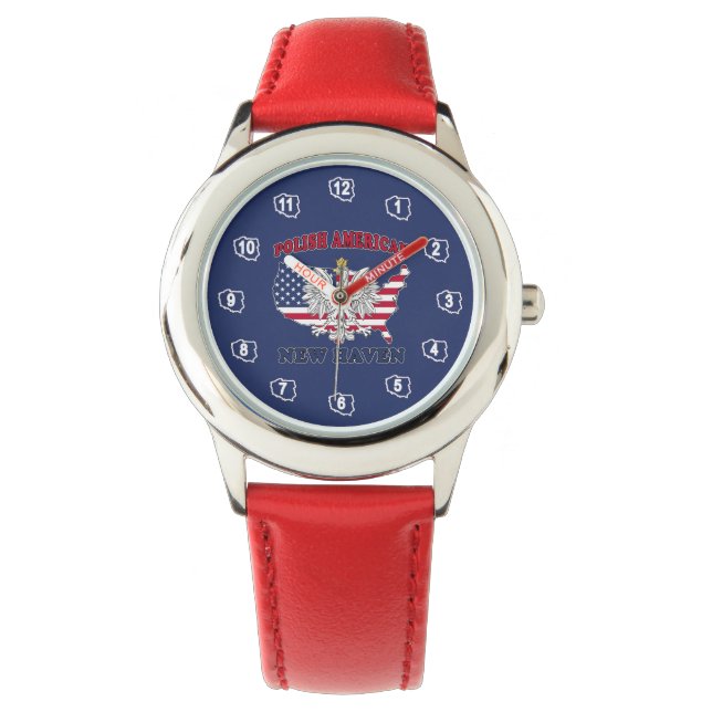 New Haven Connecticut Polish Watch (Front)