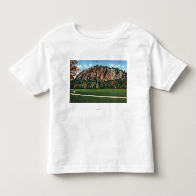 New Haven, CTView of West Rock Toddler T-Shirt (Front)