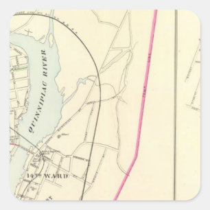 New Haven E Square Sticker