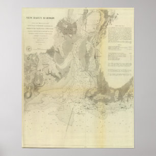 New Haven Harbour Poster