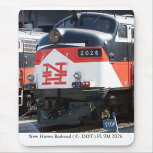New Haven Railroad ( C- DOT ) FL 9M 2026 Mouse Pad