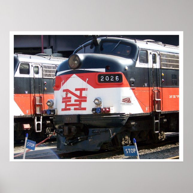 New Haven Railroad  ( C- DOT ) FL 9M 2026 Poster (Front)