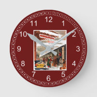 New Haven Railroad Christmas 1947        Keychain 