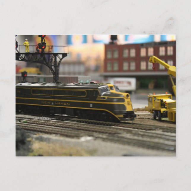 new haven railroad dl-109 postcard (Front)