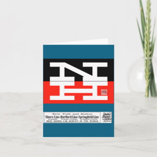 New Haven Railroad Logo _1 Card