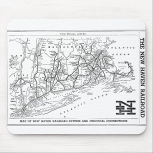 New Haven Railroad Mouse Pad