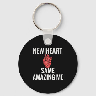 New heart same me heart transplantation survivor key ring