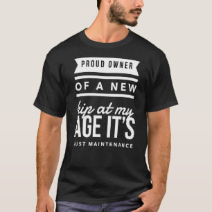 New Hip Funny Post Surgery Gag Get Well Soon T-Shirt