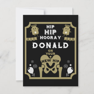 New Hip Replacement Get Well Card