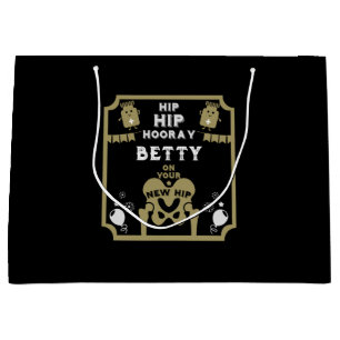 New Hip Replacement Get Well Large Gift Bag