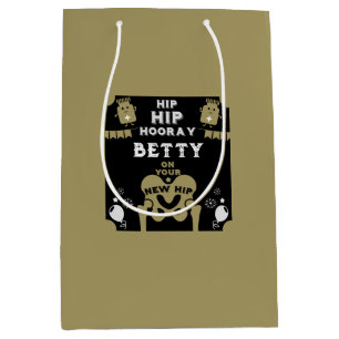 New Hip Replacement Get Well Medium Gift Bag