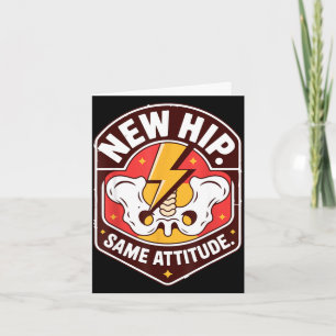 New hip surgery recovery unwavering spirit card
