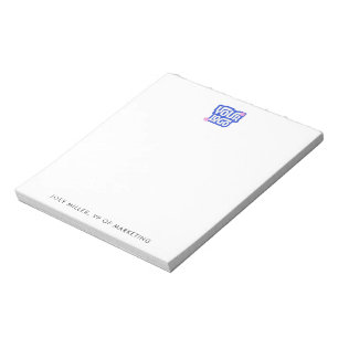 New Hire Gift Small Business Logo Notepad