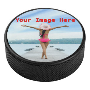 NEW! Hockey Puck - Regulation Size - Custom