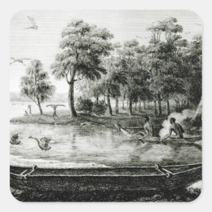 New Holland: New South Wales Square Sticker