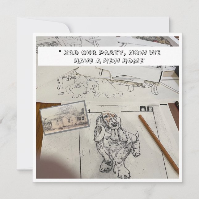 New Home Address Announcement (Front)