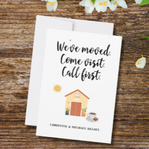  New Home Address Moving Announcement