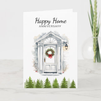 New Home Anniversary Card | Real Estate Agent