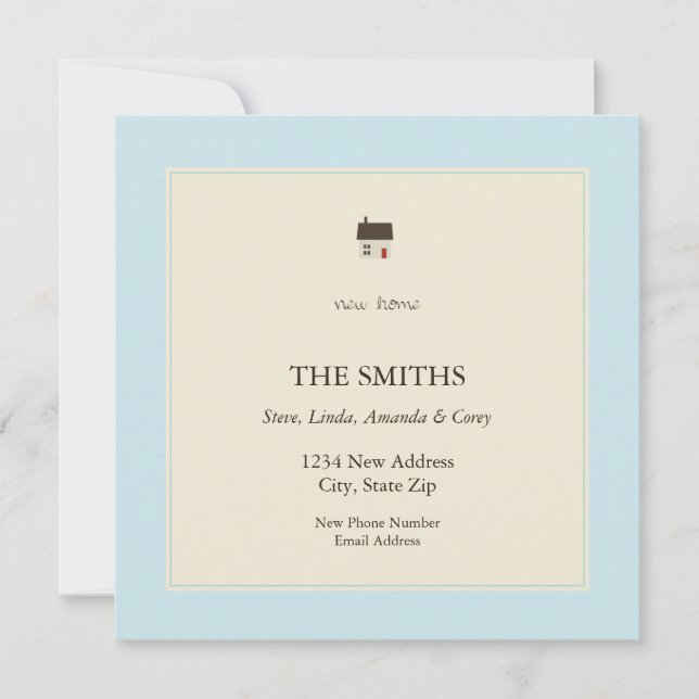 new home announcement (Front)