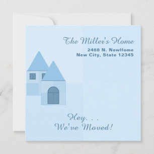 New Home Announcement & Housewarming Party Invite