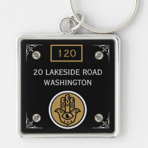 New Home Blessing Good Luck Key Ring