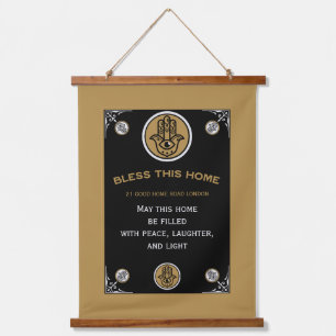 New Home Blessing Hanging Tapestry