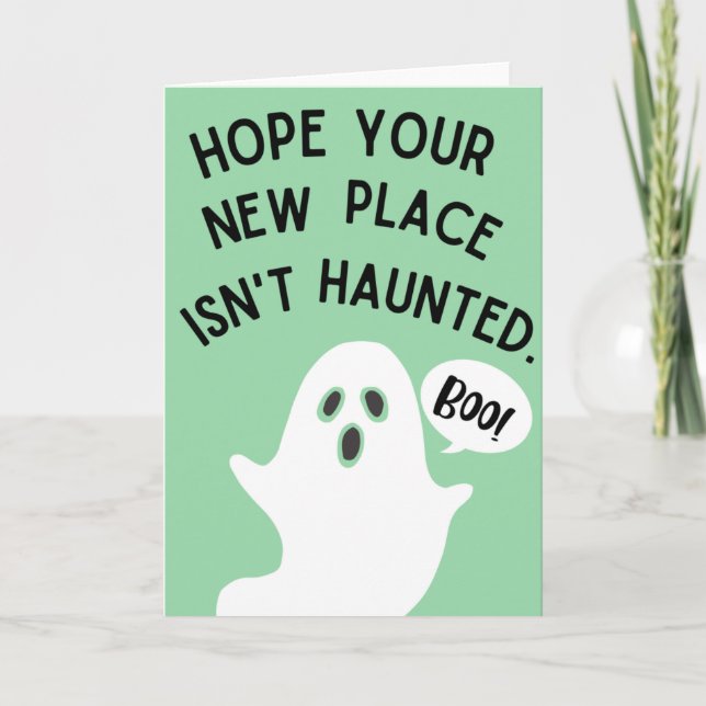 New Home Card | Funny Home Card  (Front)