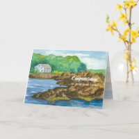 New Home Congratulations Beach Cottage Ocean