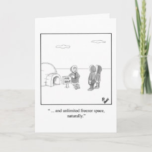 New Home Congratulations Humour Greeting Card