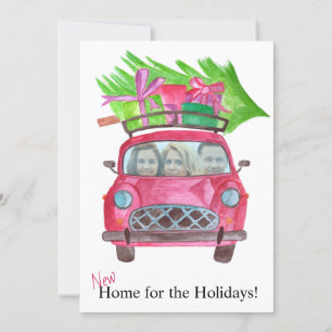 New Home customisable photo card