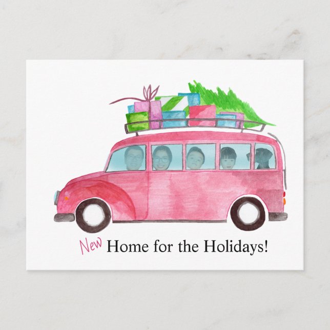 New Home customisable photo card (Front)