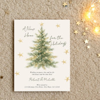 New Home for the Holidays Elegant Christmas Tree