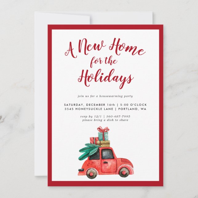 New Home for the Holidays | Housewarming (Front)