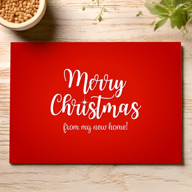 New Home for the Holidays Merry Christmas Invitation (Creator Uploaded)