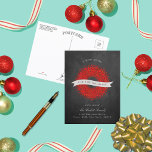 New Home For The Holidays | Modern Chalkboard Announcement Postcard<br><div class="desc">Celebrate in style with these trendy new home moving announcement postcards. The design is easy to personalize with your own photos & wording and your family and friends will be thrilled when they receive these fabulous change of address announcement postcards.</div>