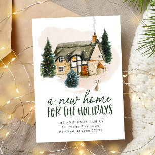 New Home for the Holidays Moving Announcement