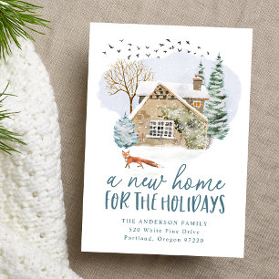 New Home for the Holidays Moving Announcement
