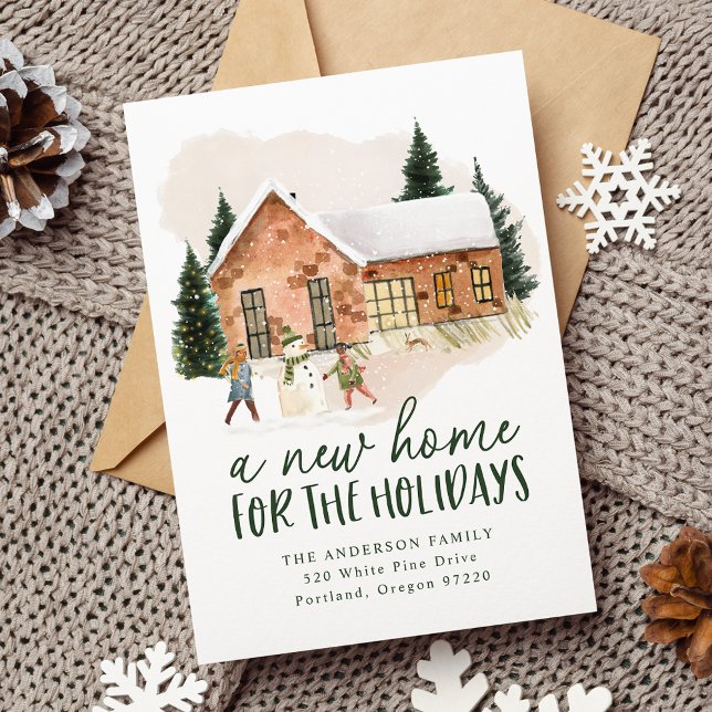 New Home for the Holidays Moving Announcement (Creator Uploaded)