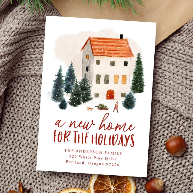 New Home for the Holidays Moving Announcement (Creator Uploaded)